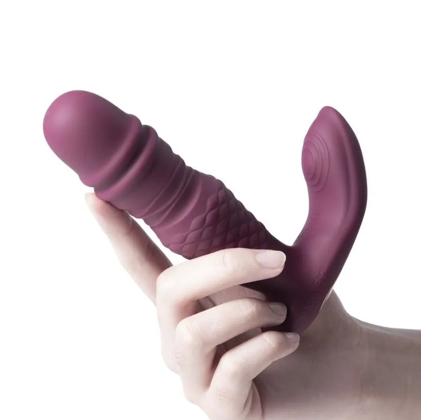 Honey Play Box Ryder App-Controlled Thrusting G-spot & Clit Vibrator