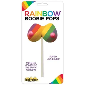 Hott Products Rainbow Boobie Pops