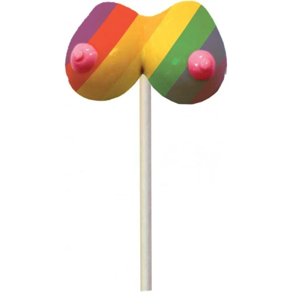 Hott Products Rainbow Boobie Pops