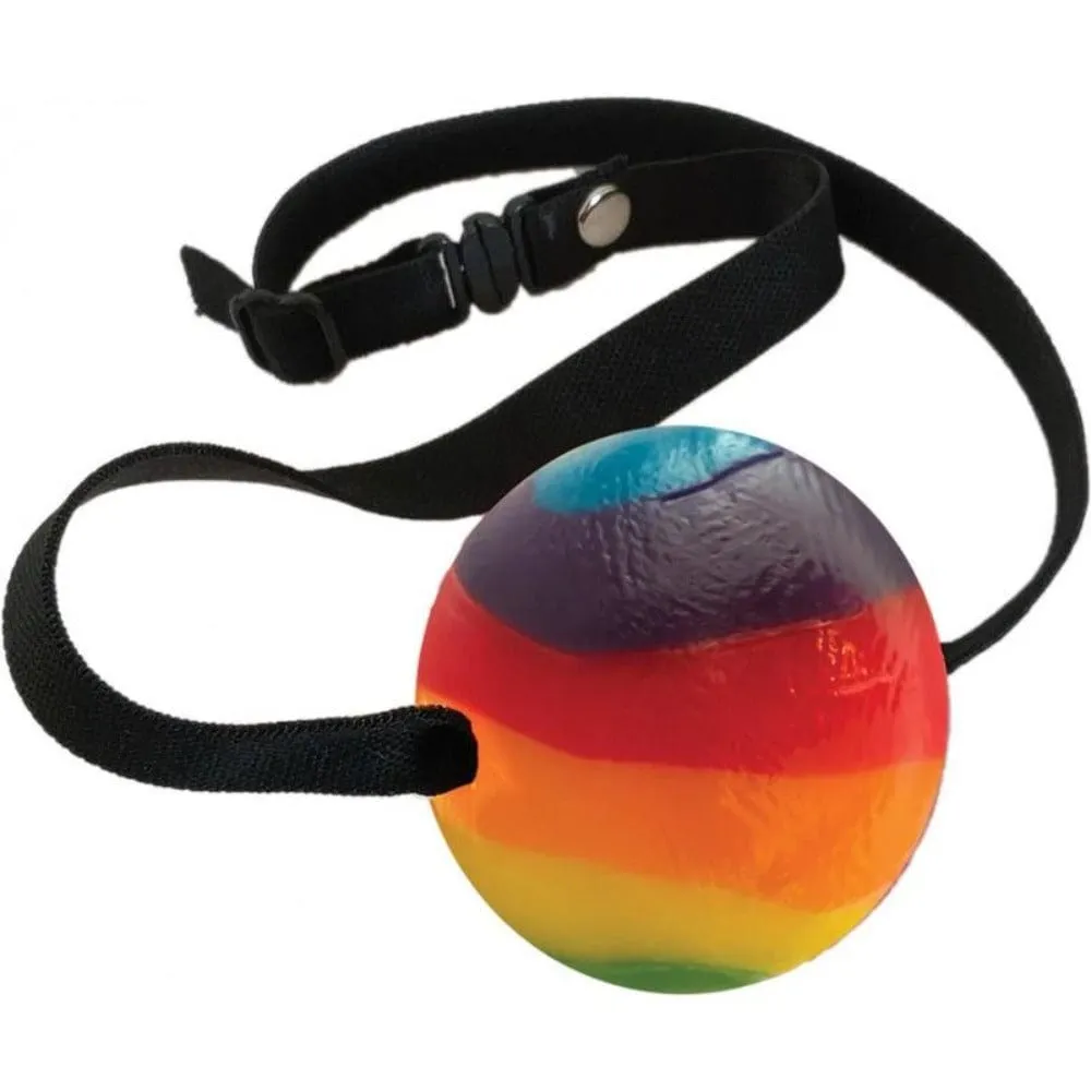 Hott Products Rainbow Candy Ball Gag