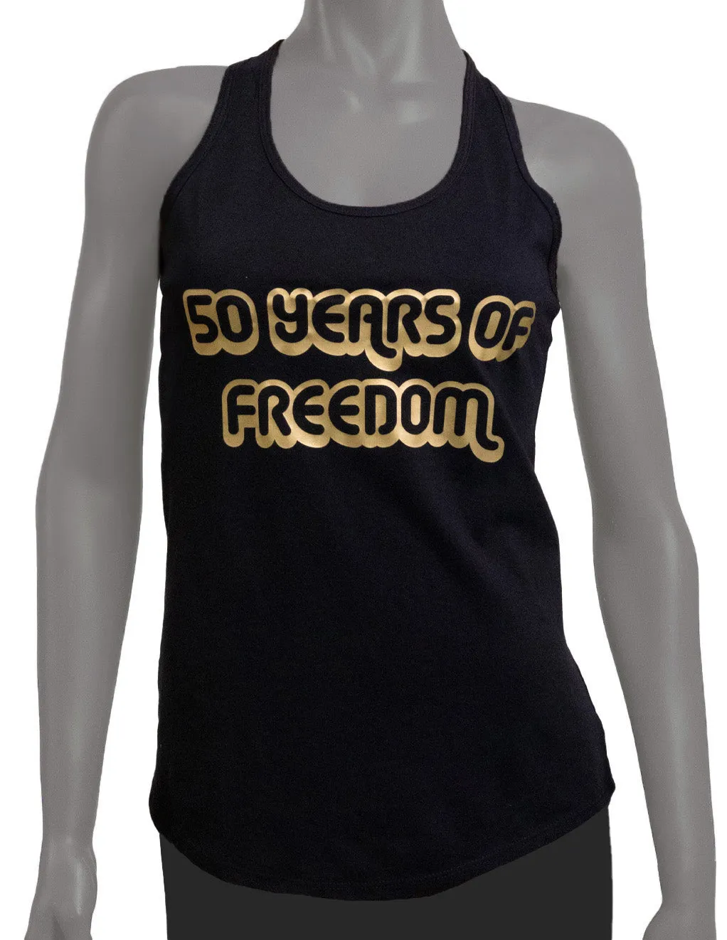 HUSTLER 50th Anniversary Racer Back Long Tank
