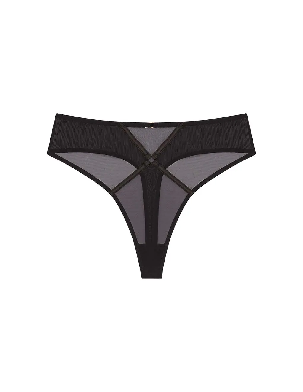 HUSTLER® Naya Thong Black
