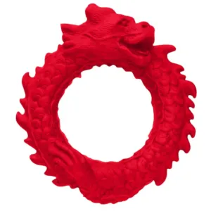 Inel pentru penis CREATURE COCKS Rise of the Dragon. pentru jocuri de fantezie. din silicon flexibil. diametru 4 cm. roșu