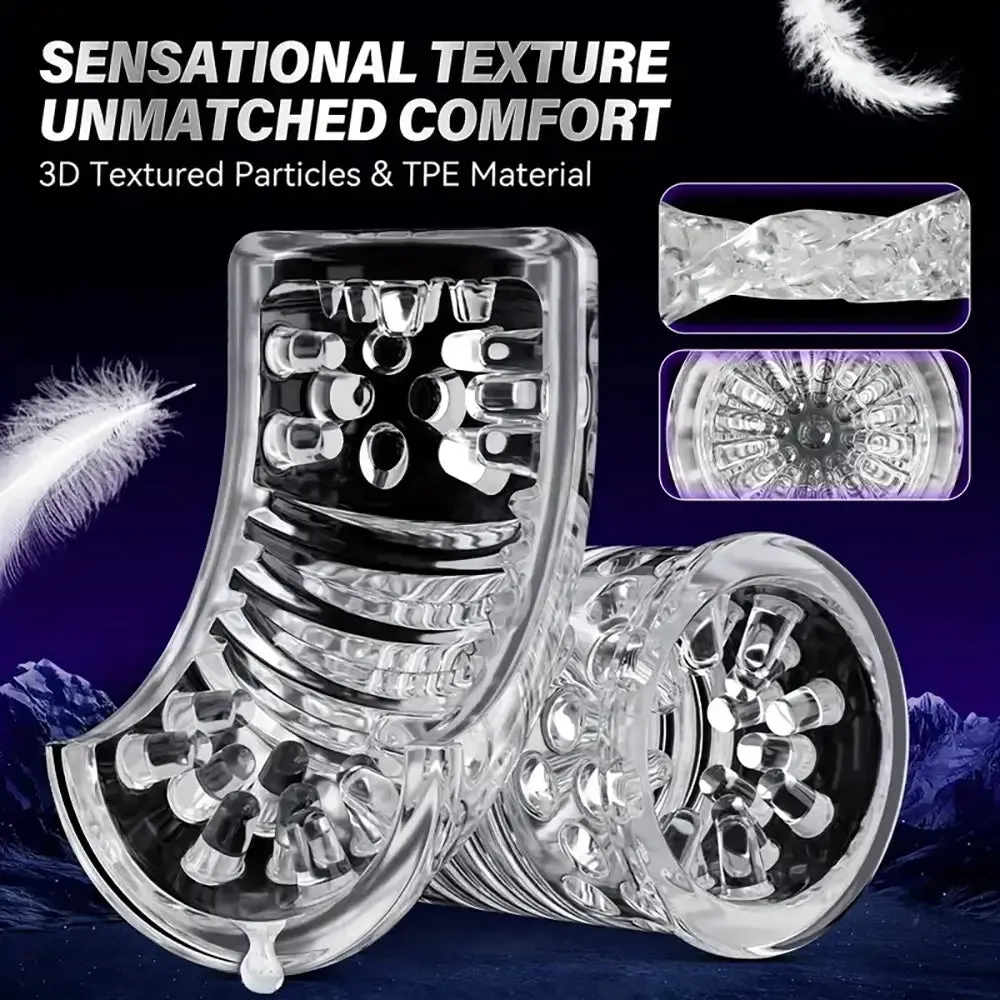 Intelligent Sucking Rotating Thrusting Electric Automatic Male Masturbator
