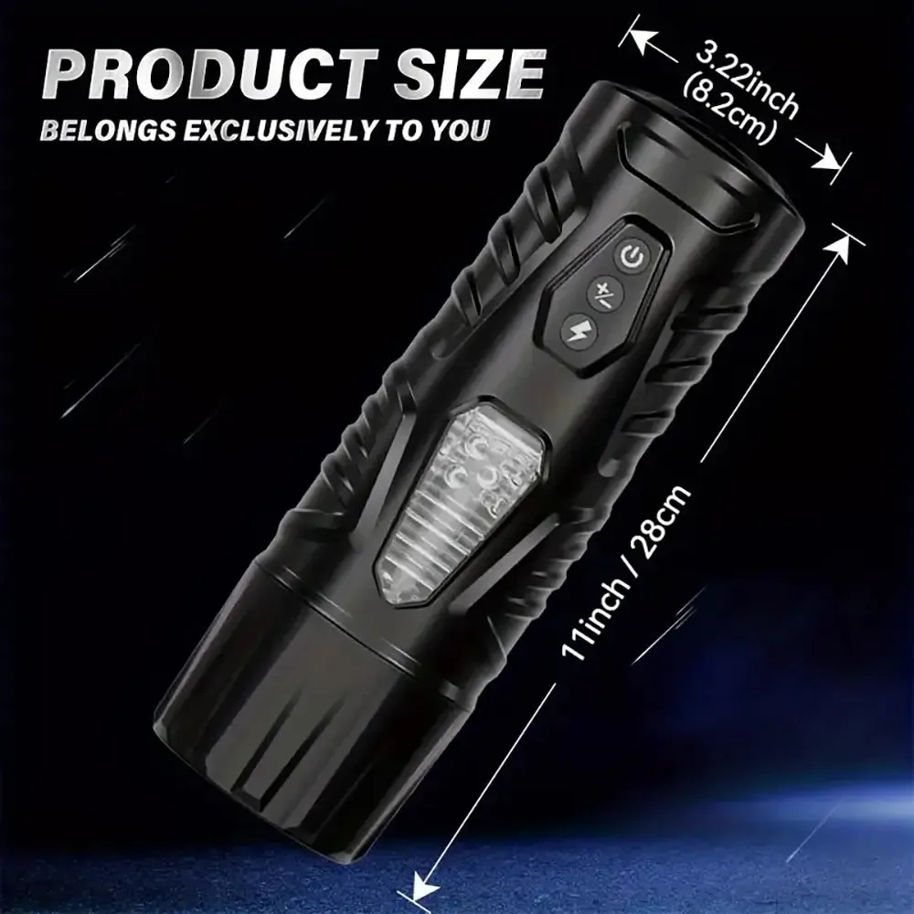 Intelligent Sucking Rotating Thrusting Electric Automatic Male Masturbator