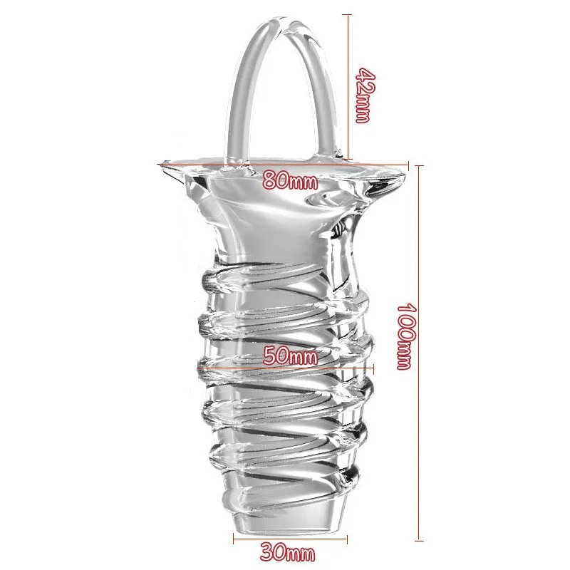 Jelly Cock Sleeve Penis Enlarger - Penis Ring Delay Ejaculation Condom Sex Toy for Men