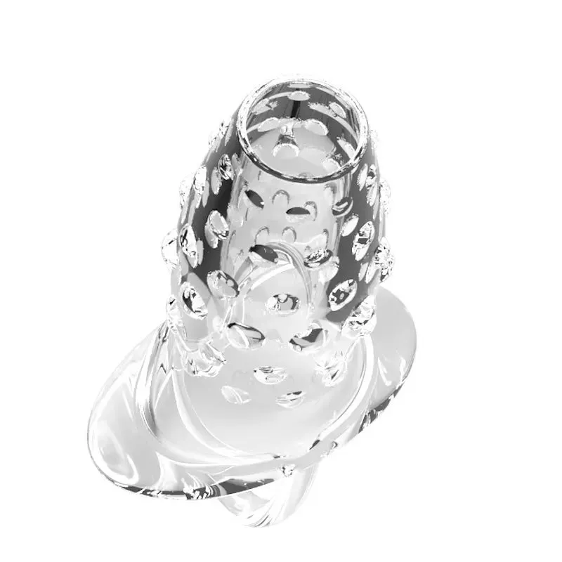 Jelly Cock Sleeve Penis Enlarger - Penis Ring Delay Ejaculation Condom Sex Toy for Men