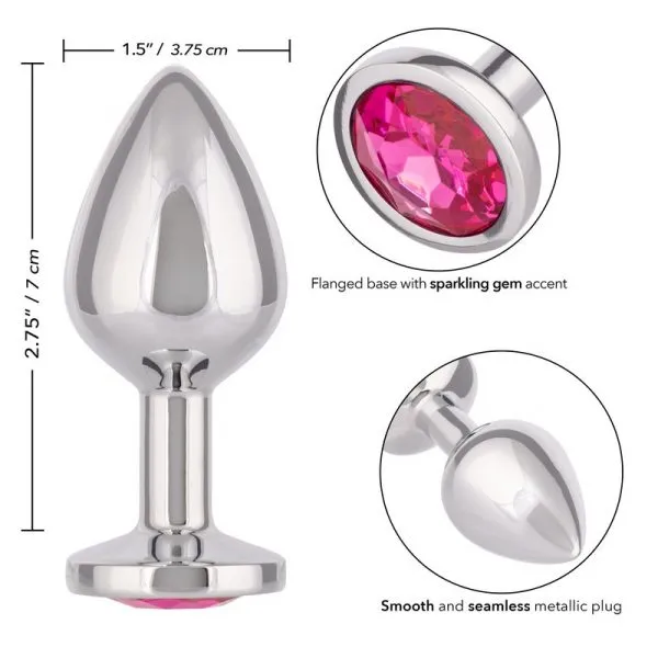 Jewel Rose Large Anal Plug by Cal Exotics
