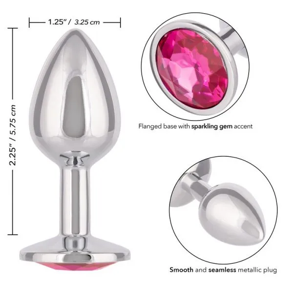 Jewel Rose Small Anal Plug 2.25 by Cal Exotics
