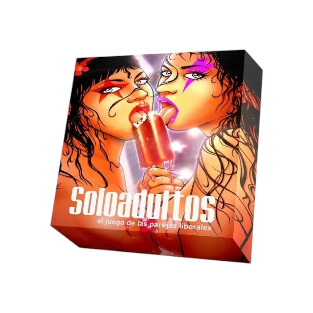 Joc erotic SOLOADULTOS. cu provocări și teste senzuale pentru cupluri. în limba spaniolă