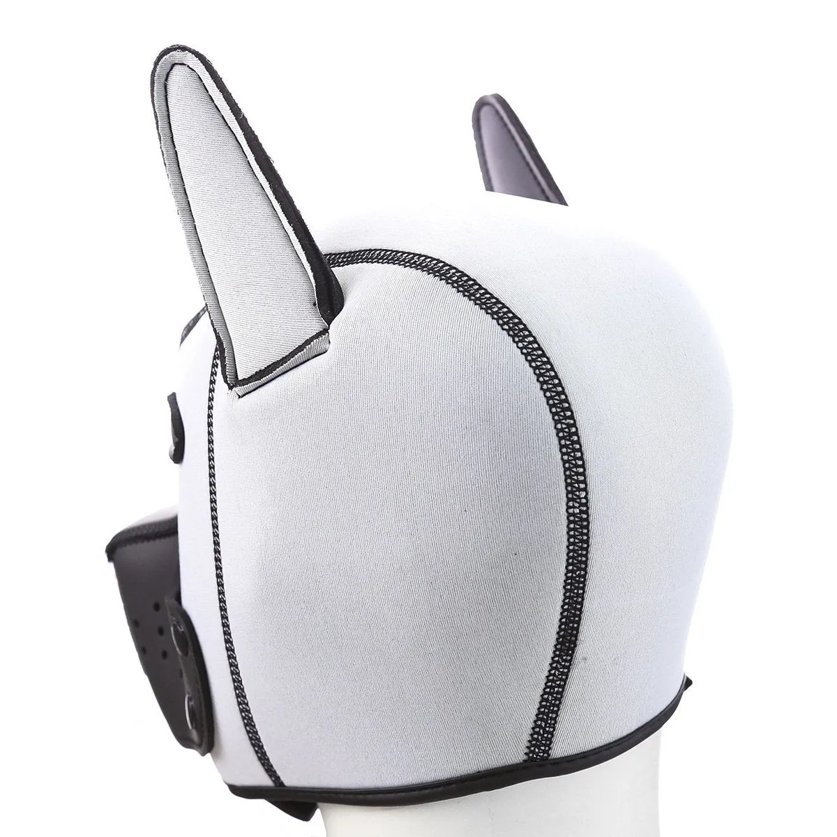 Leather Sponge SM Dog Head Set Mask Breathable