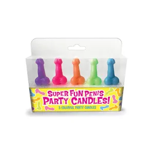 Little Genie Super Fun Penis Party Candles