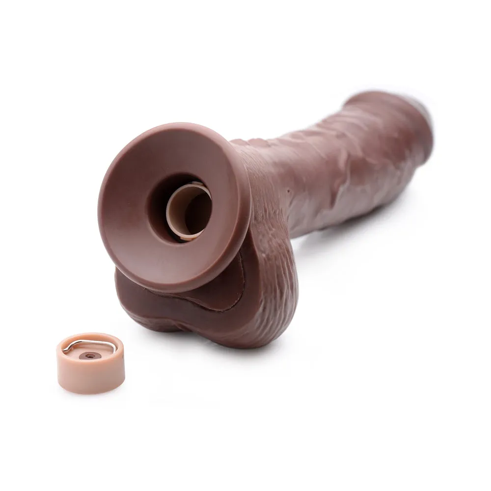 Loadz 8.5 in. Squirting Dildo Dark