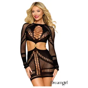 Long Sleeve Chemise by Dreamgirl
