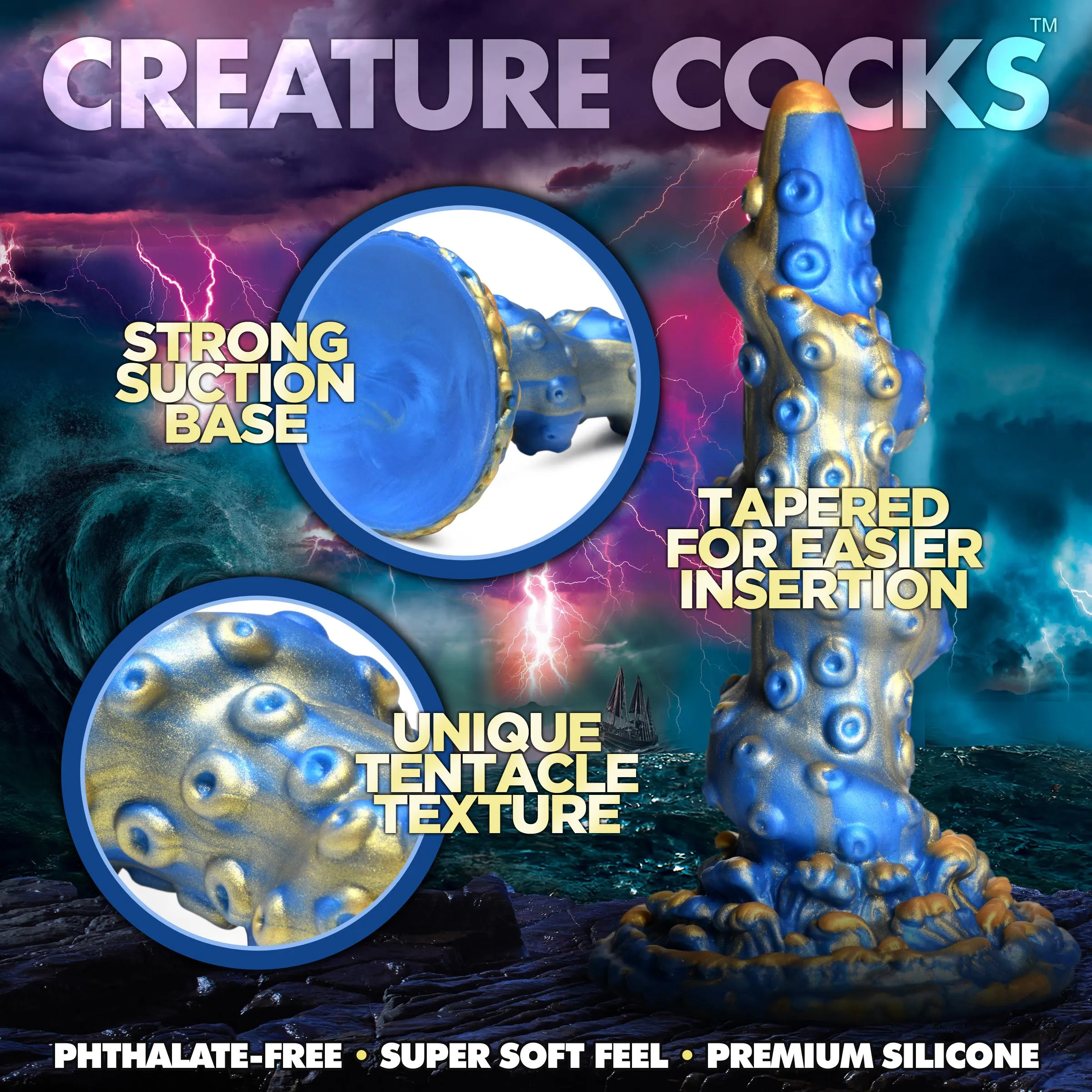 Lord Kraken Tentacled Dildo