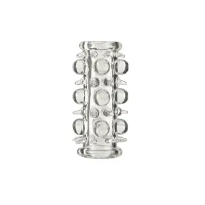 Manșon pentru penis B-SERIES. pentru stimulare intensă și îngroșare. lungime 7 cm. culoare transparent (67-00014)