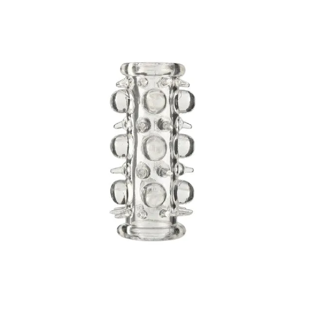 Manșon pentru penis B-SERIES. pentru stimulare intensă și îngroșare. lungime 7 cm. culoare transparent (67-00014)