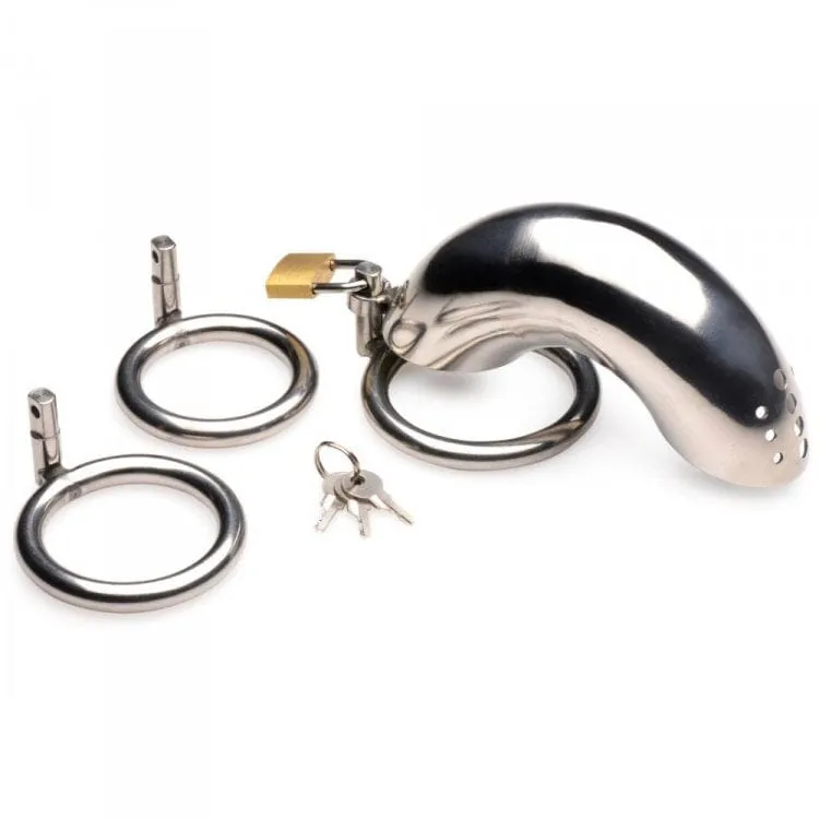 Master Series Forged Captor Chastity Cage