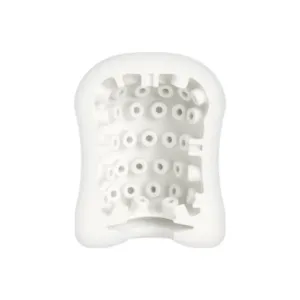 Masturbator manual MYSTIM MasturbaTIN Dotty Dora. din TPE texturat pentru stimulare intensă. alb