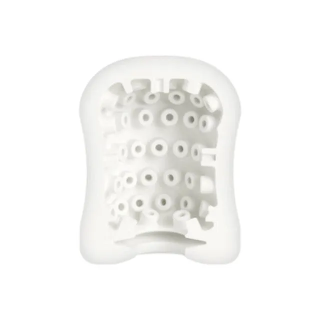 Masturbator manual MYSTIM MasturbaTIN Dotty Dora. din TPE texturat pentru stimulare intensă. alb