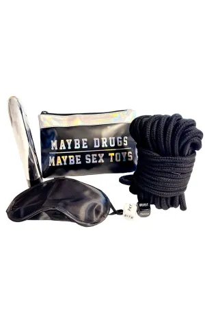 Maybe Drugs Maybe Sex Toys 4 Piece Gift Set