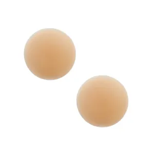 Neva Nude - Nudie Patootie Skin Invisible Reusable Silicone Pasties Nipple Covers O/S (Nude)