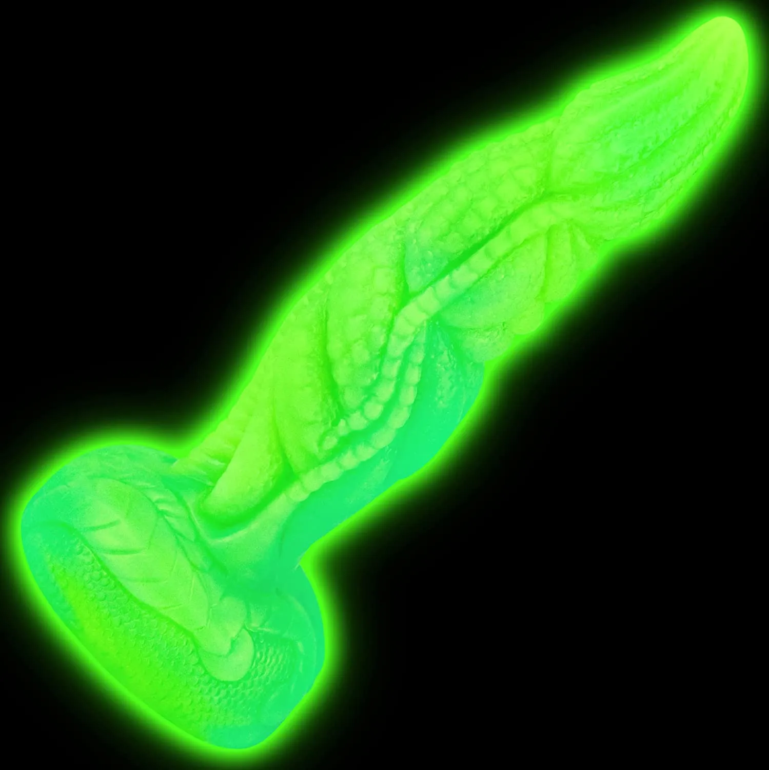 Nightlight Monster Realistic Dildos Series- GLOWS-IN-THE-DARK Huge Dildos. Super Safe and Soft