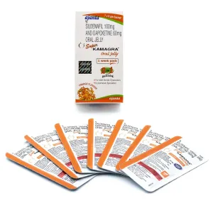 Oral Jelly | Orange | Multi Pack | Increased Erection | Stamina
