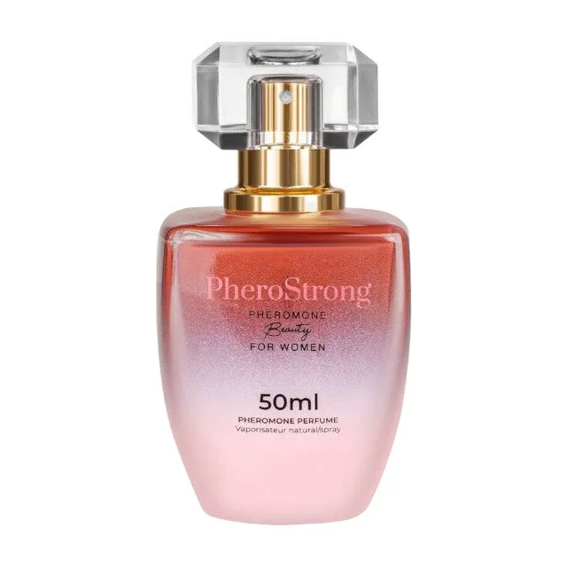Parfum cu feromoni PHEROSTRONG Beauty. pentru femei. cu note de mandarină. iasomie și vanilie. 50 ml