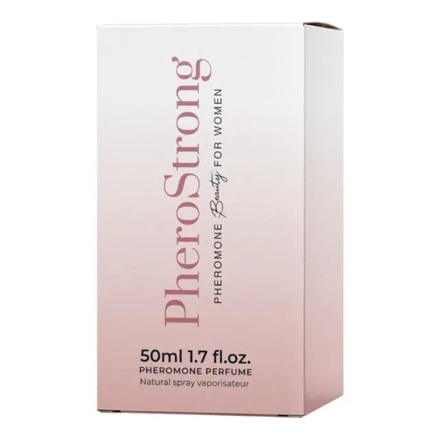 Parfum cu feromoni PHEROSTRONG Beauty. pentru femei. cu note de mandarină. iasomie și vanilie. 50 ml