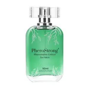Parfum cu feromoni PHEROSTRONG Entice. pentru bărbați. cu note de bergamotă. floare de portocal și patchouli. 50 ml