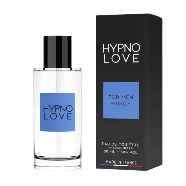 Parfum cu feromoni RUF Hypno Love. pentru bărbați. cu note de lămâie. trandafir și scorțișoară. 50 ml