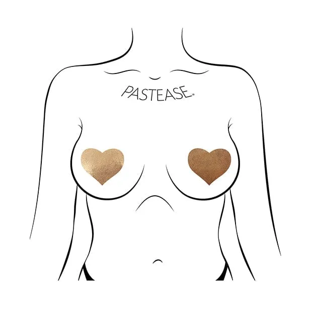 Pastease - Basic Liquid Heart Pasties Nipple Covers