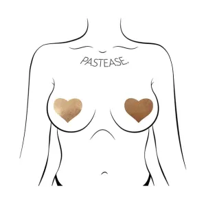 Pastease - Basic Liquid Heart Pasties Nipple Covers