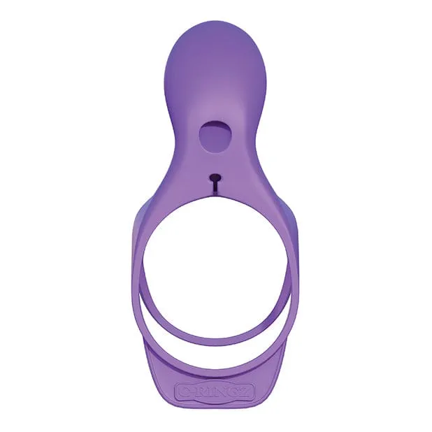 Pipedream - Fantasy C Ringz Ultimate Silicone Couples Vibrating Cock Cage (Purple)