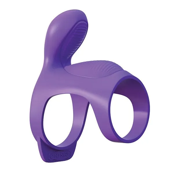 Pipedream - Fantasy C Ringz Ultimate Silicone Couples Vibrating Cock Cage (Purple)
