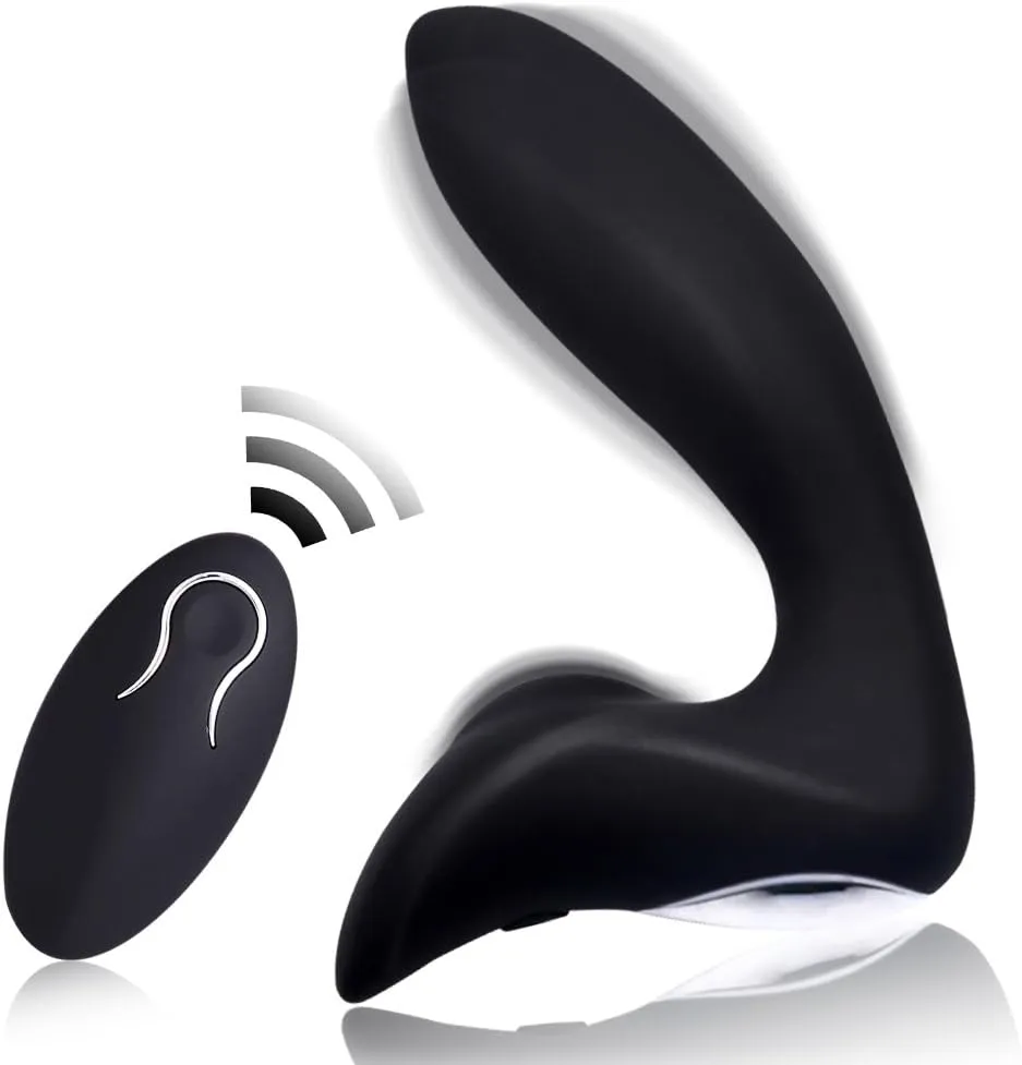 Prostate Massager | Vibrating Silicone Anal Massager | 12 Modes