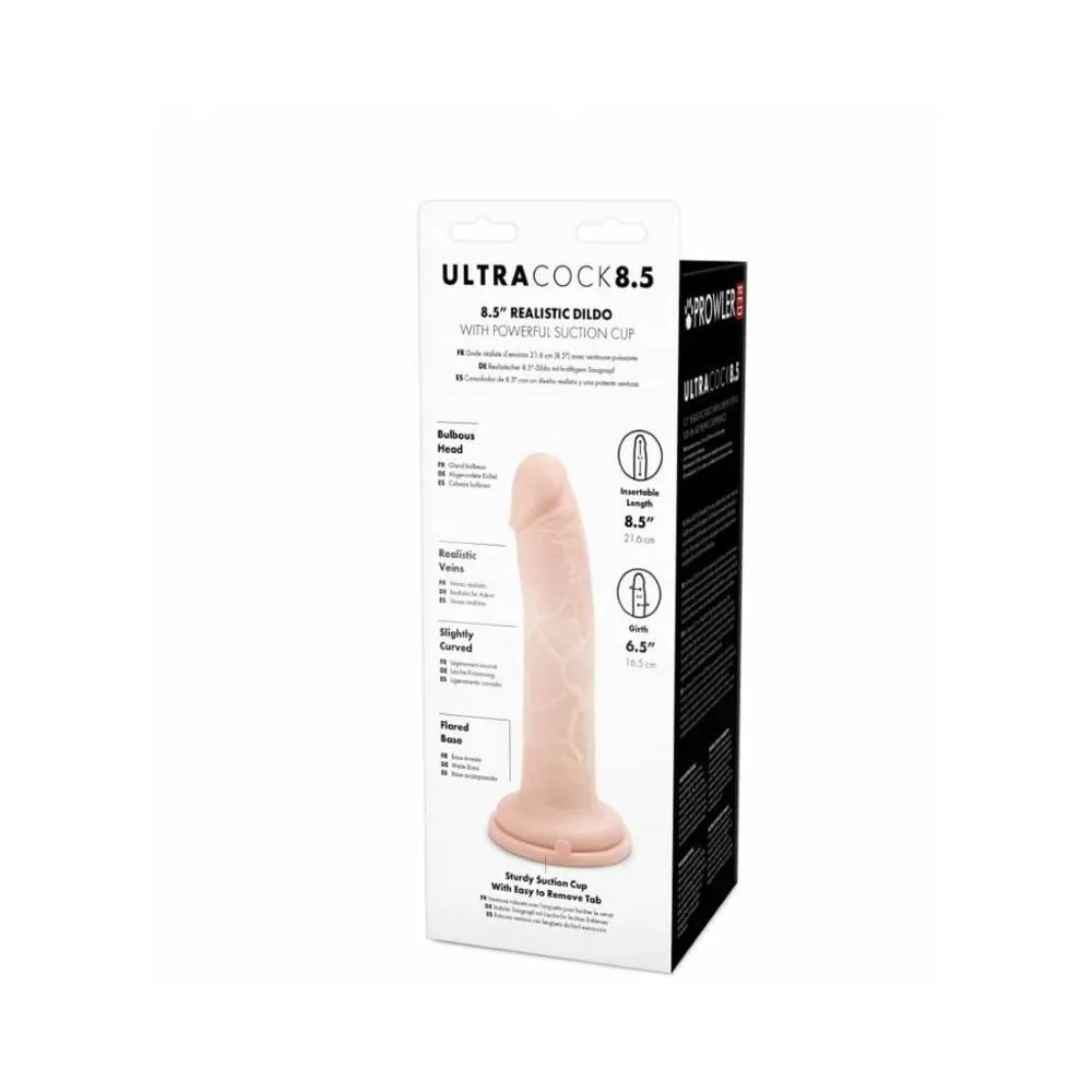 Prowler RED Ultra Cock 8.5 in. Realistic Dildo Vanilla
