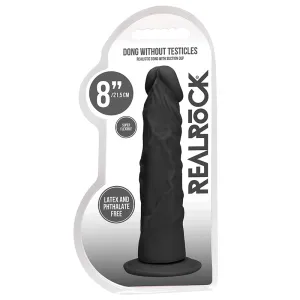 Real Rock Realistic Dildo - 8 - 20 Cm - Chocolate