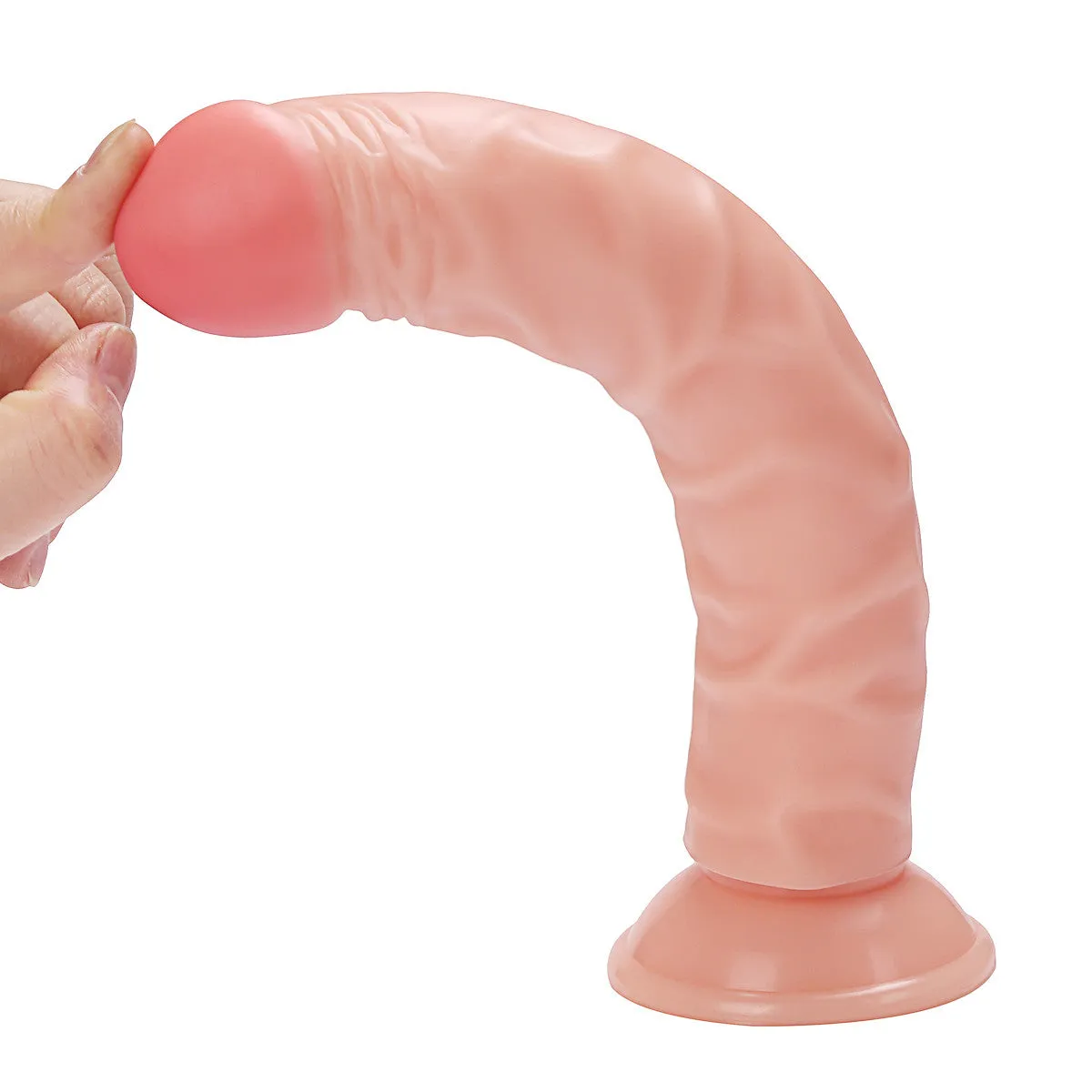 Realistic 10 Inch Dildo Suction Cup Base Sex Toy Huge Strong Cock Without Balls