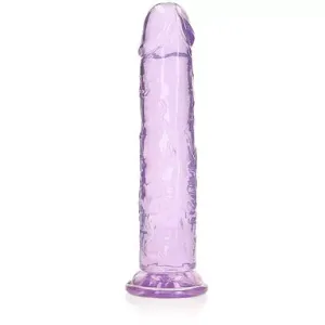 Realrock Crystal Clear Straight Dildo 11 by Shots
