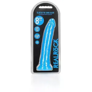 Realrock Glow In The Dark Slim Dildo 8 by Shots