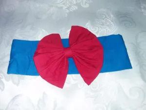 Red & Blue Fabric Headband