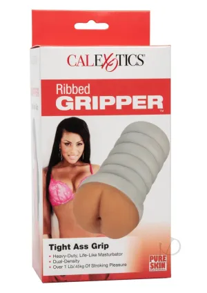 Ribbed Gripper Tight Ass Brown