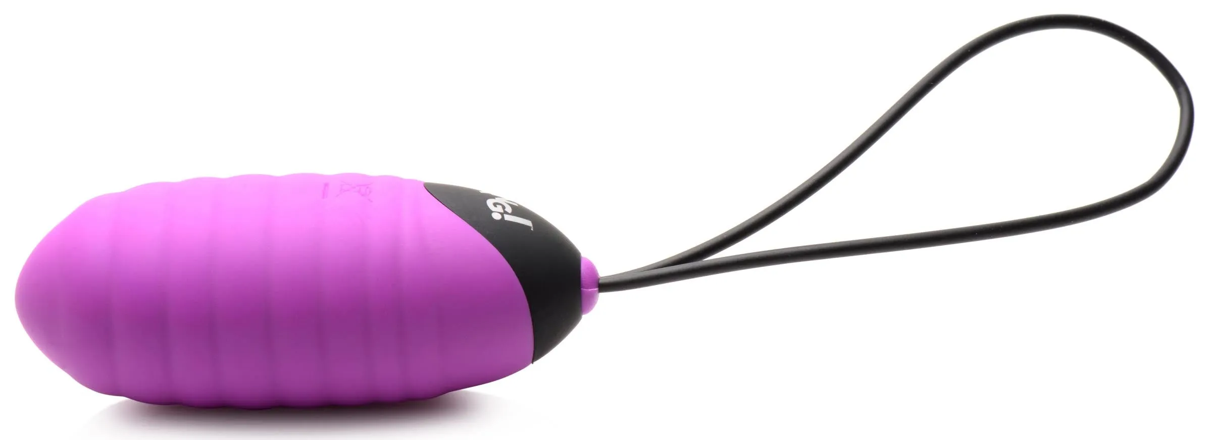 Ribbed Vibrating Egg With Remote Control