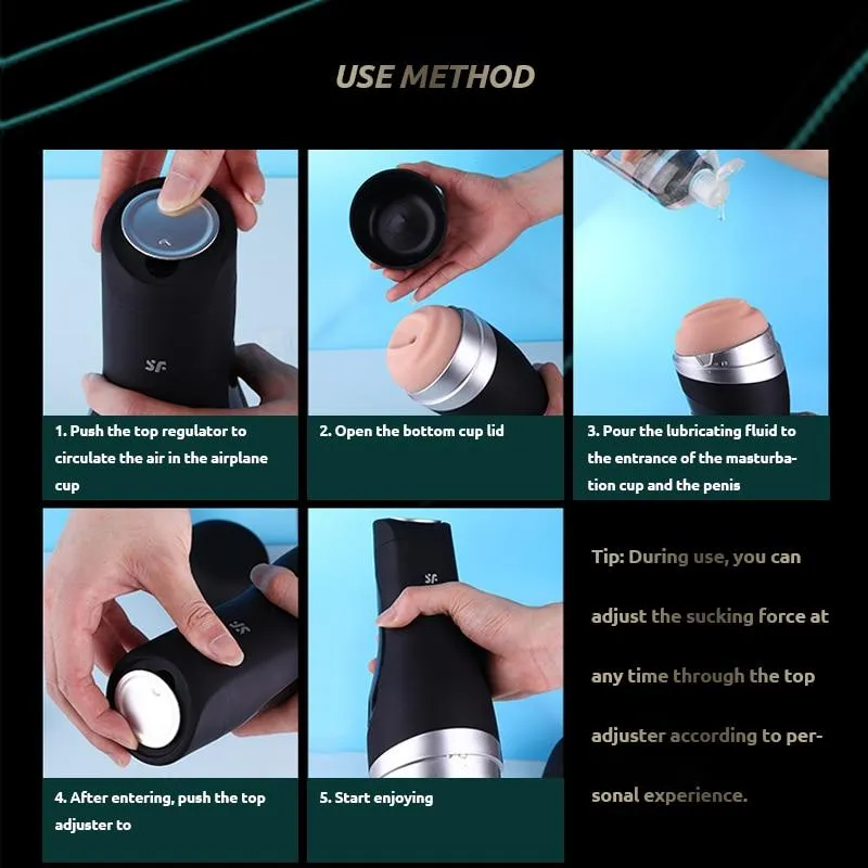 Satisfyer Male Masturbator Strong Suction Artificial Vagina Soft