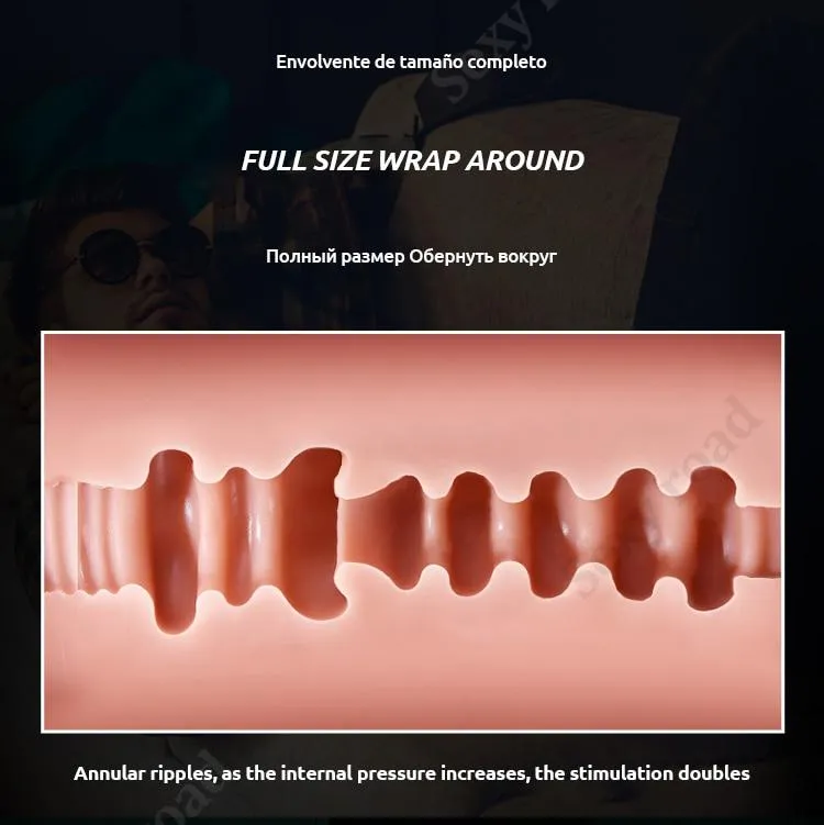Satisfyer Male Masturbator Strong Suction Artificial Vagina Soft