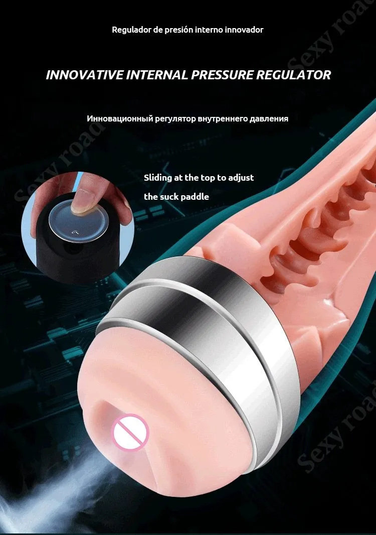 Satisfyer Male Masturbator Strong Suction Artificial Vagina Soft