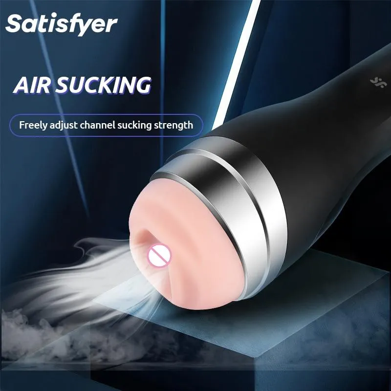 Satisfyer Male Masturbator Strong Suction Artificial Vagina Soft