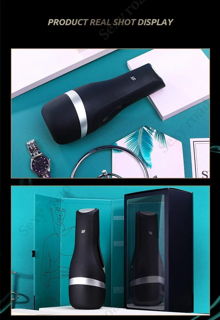 Satisfyer Male Masturbator Strong Suction Artificial Vagina Soft